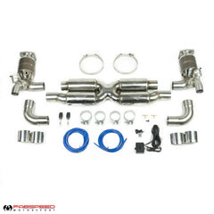 Kies-Motorsports Fabspeed Motorsports Fabspeed Porsche 997.2 Turbo / Turbo S Valvetronic Supersport X-Pipe Exhaust System (2010-2012)