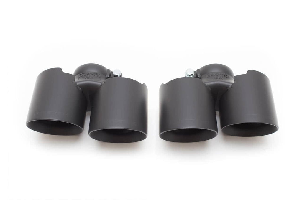 Kies-Motorsports Fabspeed Motorsports Fabspeed Porsche 997 Carrera Deluxe Quad-Style Tips (2005-2008)