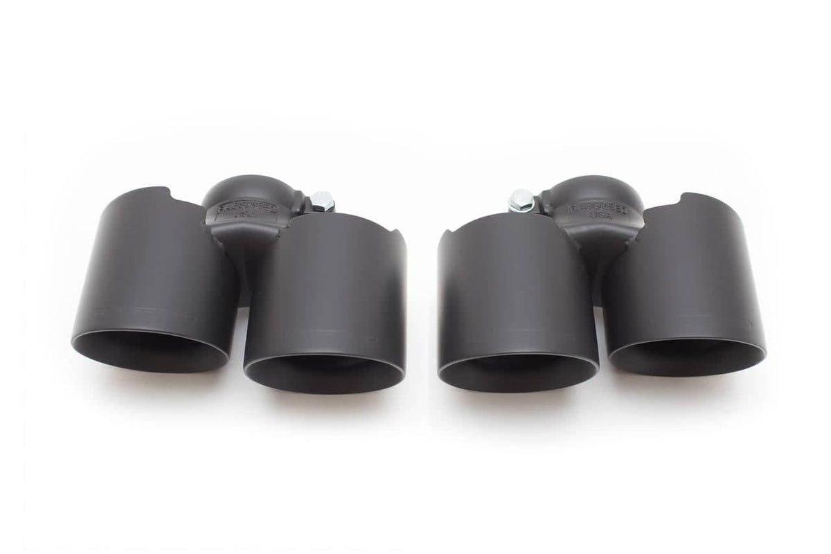 Kies-Motorsports Fabspeed Motorsports Fabspeed Porsche 997 Carrera Deluxe Quad-Style Tips (2005-2008)