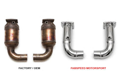 Kies-Motorsports Fabspeed Motorsports Fabspeed Porsche 997 GT2 link comp. Pipes (2008-2009)