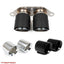 Kies-Motorsports Fabspeed Motorsports Fabspeed Porsche 997 GT3 / GT3 RS Deluxe Dual Style Tips