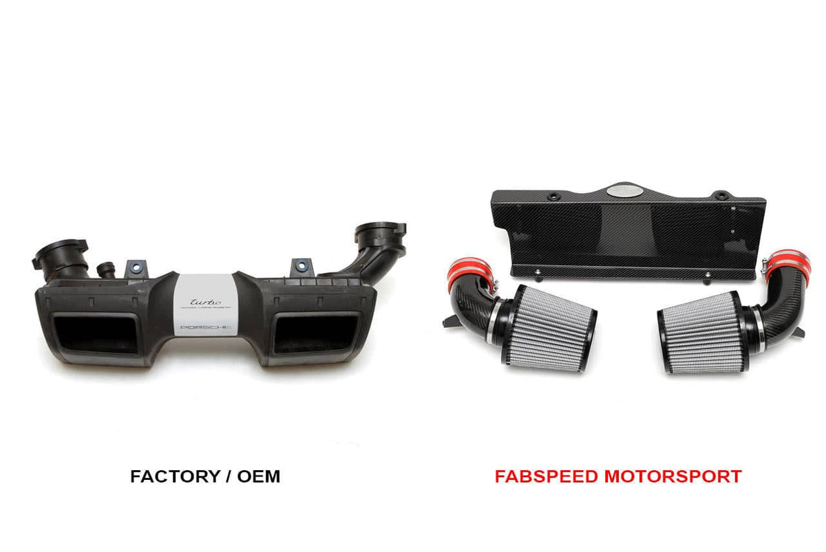 Kies-Motorsports Fabspeed Motorsports Fabspeed Porsche 997 Turbo Carbon Fiber Competition Air Intake