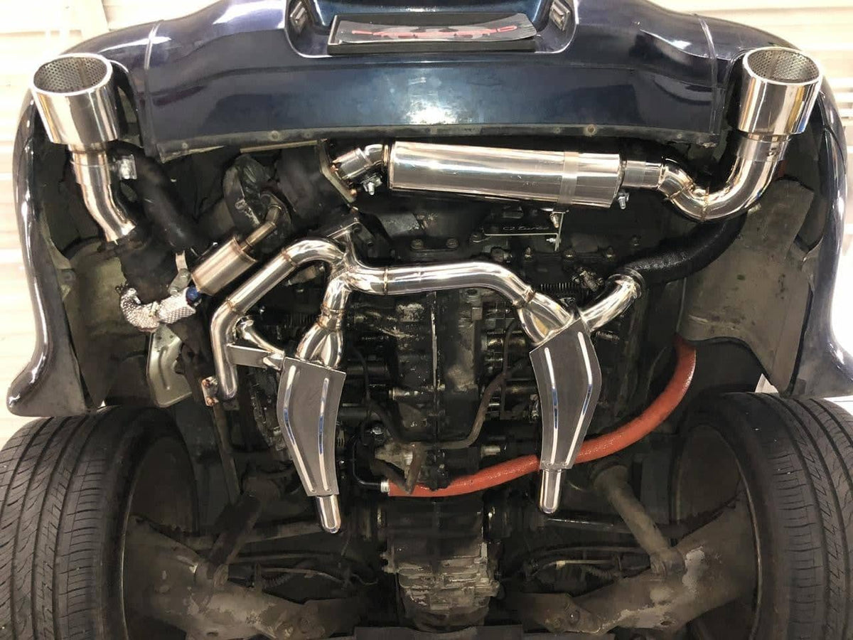 Kies-Motorsports Fabspeed Motorsports Fabspeed Porsche C2 Turbo, 964 Turbo 965 Sport Headers with Heat (1990-1994)