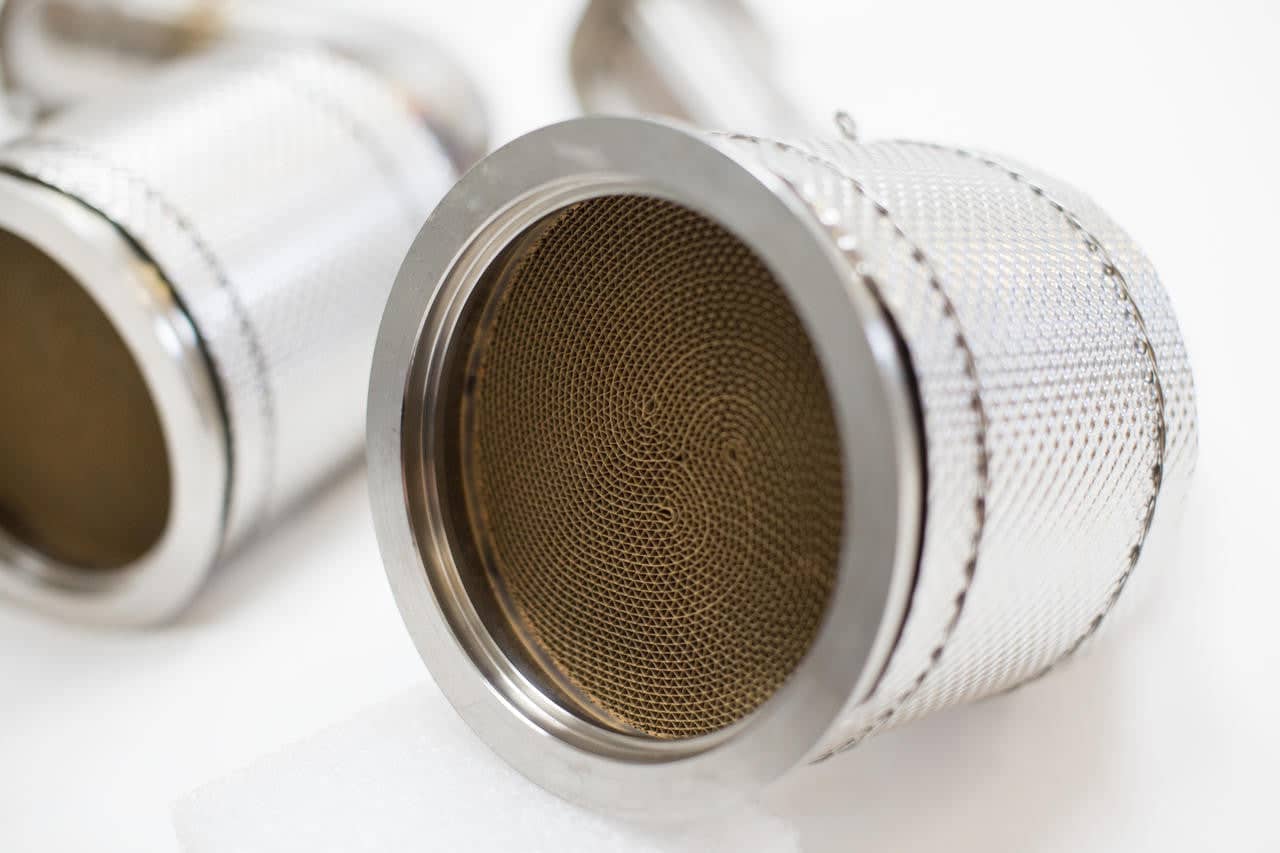 Kies-Motorsports Fabspeed Motorsports Fabspeed Porsche Cayenne S/GTS/Turbo Sport Catalytic Converters (2019+)