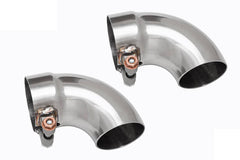 Kies-Motorsports Fabspeed Motorsports Fabspeed Porsche Competition Slip-On Turndown Tips (2.50"/63.5mm ID) - Fabspeed Exhausts Only