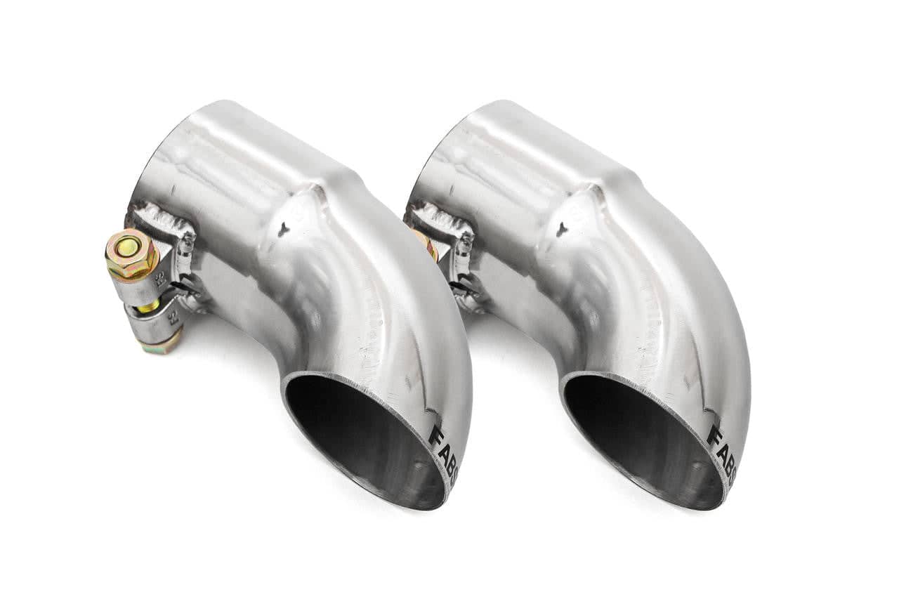 Kies-Motorsports Fabspeed Motorsports Fabspeed Porsche Competition Slip-On Turndown Tips (2.50"/63.5mm ID) - Fabspeed Exhausts Only