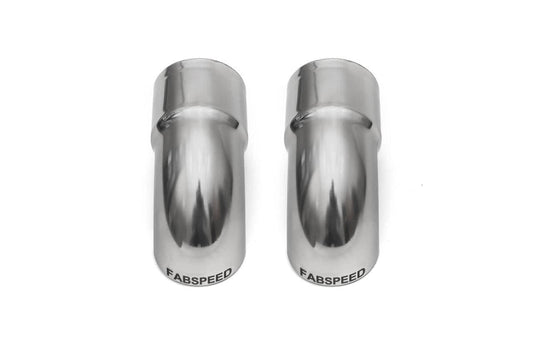 Kies-Motorsports Fabspeed Motorsports Fabspeed Porsche Competition Slip-On Turndown Tips (2.50"/63.5mm ID) - Fabspeed Exhausts Only