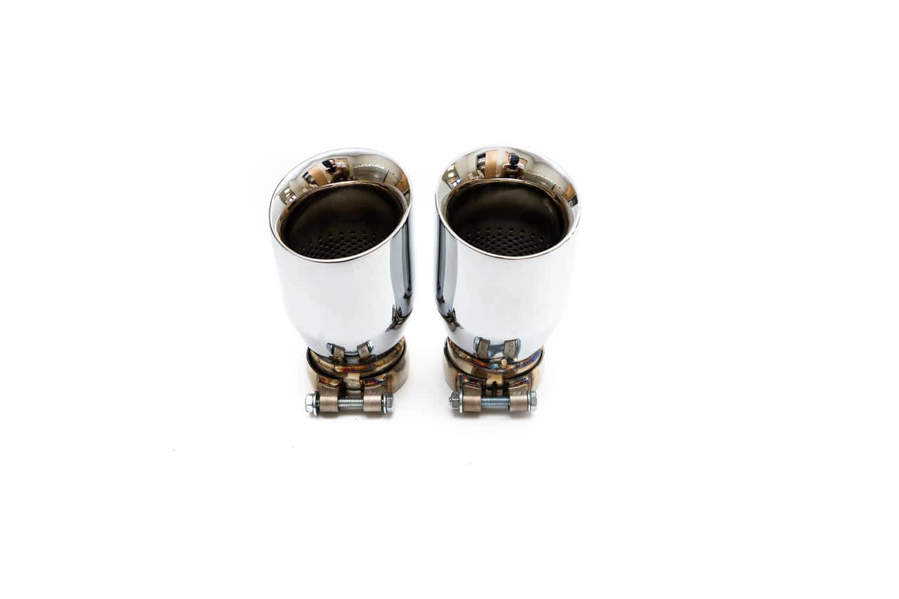 Kies-Motorsports Fabspeed Motorsports Fabspeed Porsche E3 Cayenne S 2.9L Turbo Deluxe Quad Style Tips