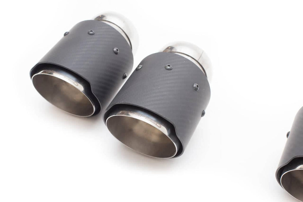Kies-Motorsports Fabspeed Motorsports Fabspeed Porsche E3 Cayenne S 2.9L Turbo Deluxe Quad Style Tips