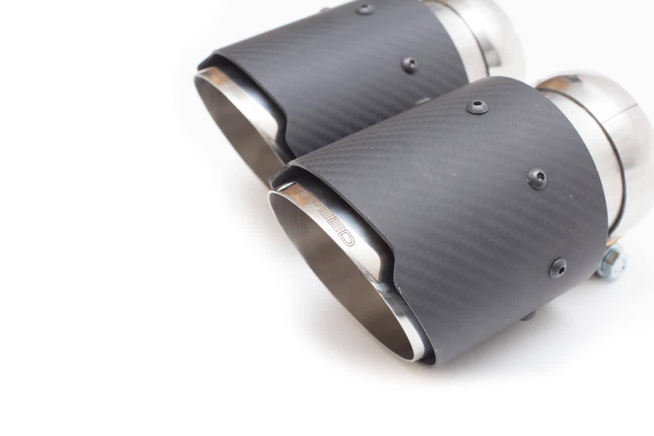 Kies-Motorsports Fabspeed Motorsports Fabspeed Porsche E3 Cayenne S 2.9L Turbo Deluxe Quad Style Tips