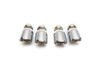Kies-Motorsports Fabspeed Motorsports Fabspeed Porsche E3 Cayenne S 2.9L Turbo Deluxe Quad Style Tips