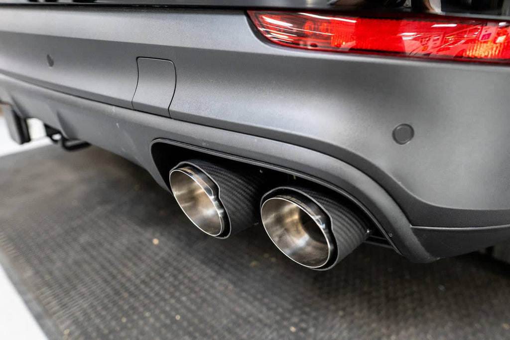 Kies-Motorsports Fabspeed Motorsports Fabspeed Porsche E3 Cayenne S 2.9L Turbo Deluxe Quad Style Tips