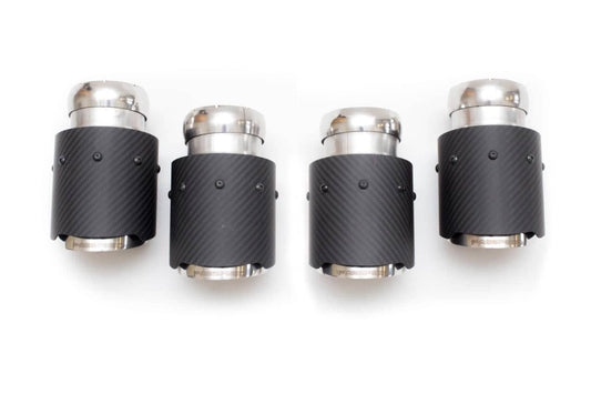 Kies-Motorsports Fabspeed Motorsports Fabspeed Porsche E3 Cayenne S 2.9L Turbo Deluxe Quad Style Tips