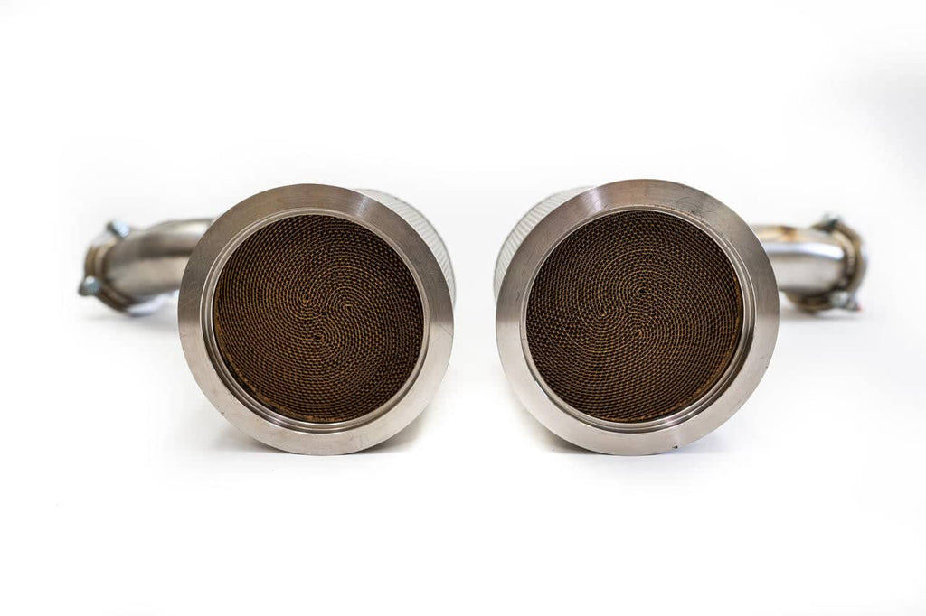 Kies-Motorsports Fabspeed Motorsports Fabspeed Porsche E3 Cayenne S 2.9L Turbo / Turbo S Primary Sport Catalytic Converters