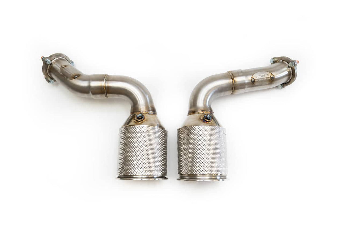 Kies-Motorsports Fabspeed Motorsports Fabspeed Porsche E3 Cayenne S 2.9L Turbo / Turbo S Primary Sport Catalytic Converters