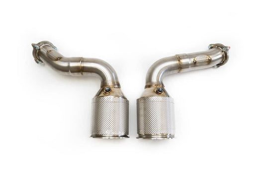 Kies-Motorsports Fabspeed Motorsports Fabspeed Porsche E3 Cayenne S 2.9L Turbo / Turbo S Primary Sport Catalytic Converters