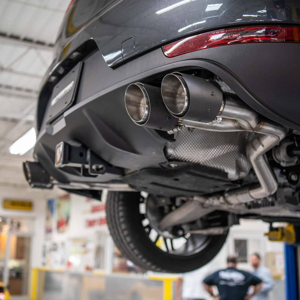 Kies-Motorsports Fabspeed Motorsports Fabspeed Porsche Macan S / GTS V6 Rear Slip-on Sport Exhaust (2019 - 2022+)