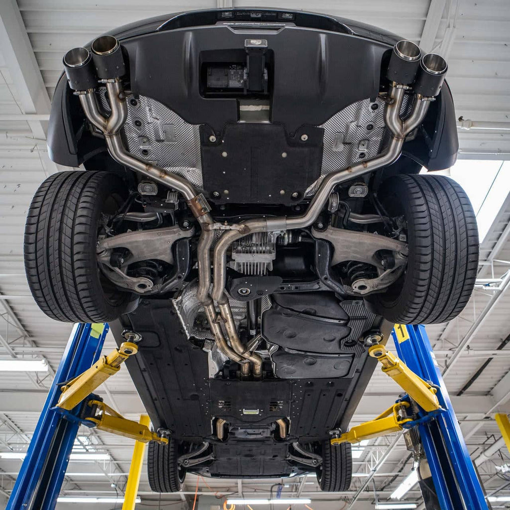 Kies-Motorsports Fabspeed Motorsports Fabspeed Porsche Macan S / GTS V6 Rear Slip-on Sport Exhaust (2019 - 2022+)