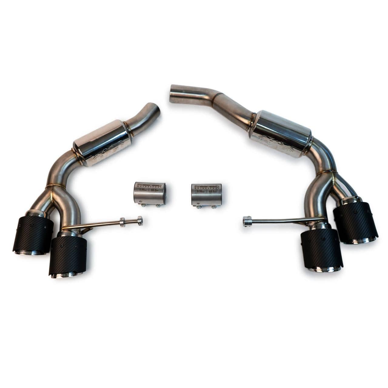 Kies-Motorsports Fabspeed Motorsports Fabspeed Porsche Macan S / GTS V6 Rear Slip-on Sport Exhaust (2019 - 2022+)