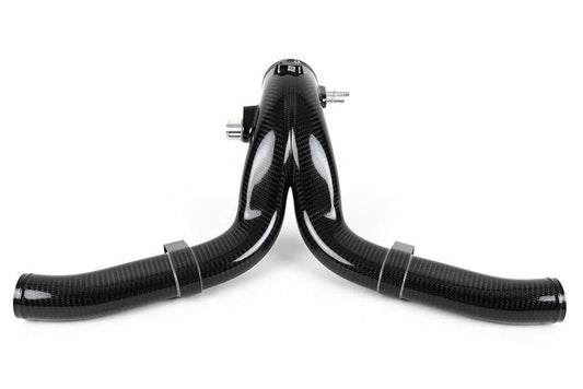 Kies-Motorsports Fabspeed Motorsports Porsche 991.2 Turbo / Turbo S IPD High Flow Carbon Y-Pipe (2017-2019)