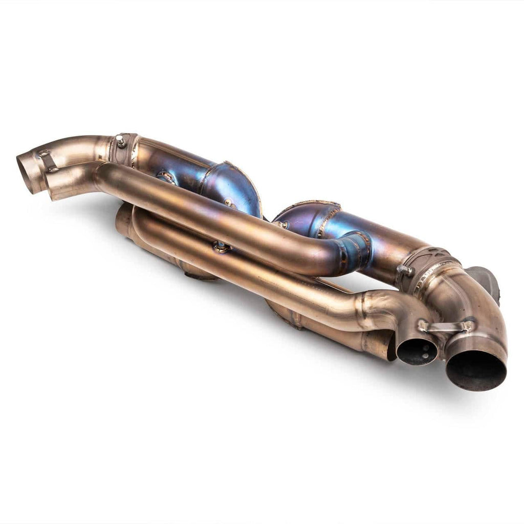 Kies-Motorsports Fabspeed Motorsports Porsche 992 Twin Turbo / Twin Turbo S Helical Valvetronic Titanium Exhaust System (2021+)
