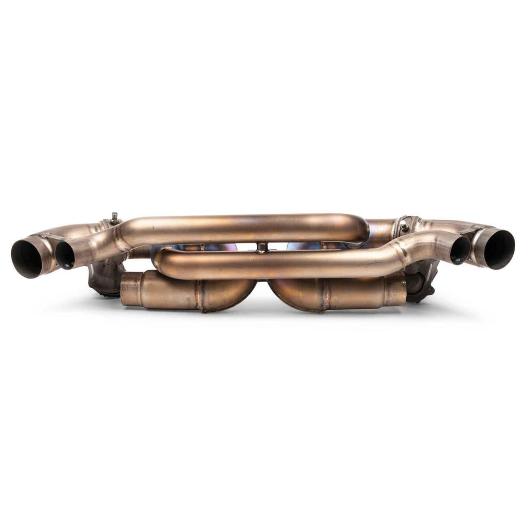 Kies-Motorsports Fabspeed Motorsports Porsche 992 Twin Turbo / Twin Turbo S Helical Valvetronic Titanium Exhaust System (2021+)