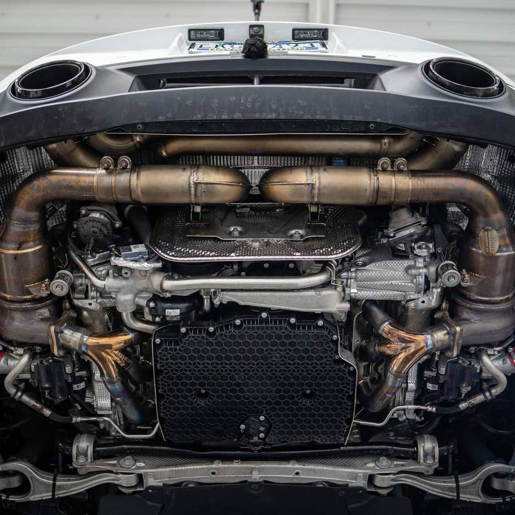 Kies-Motorsports Fabspeed Motorsports Porsche 992 Twin Turbo / Twin Turbo S Helical Valvetronic Titanium Exhaust System (2021+)