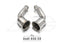 Kies-Motorsports Fi EXHAUST Audi RS6 Avant/RS7 Sportback (C8) Sport 200 Cell Downpipe