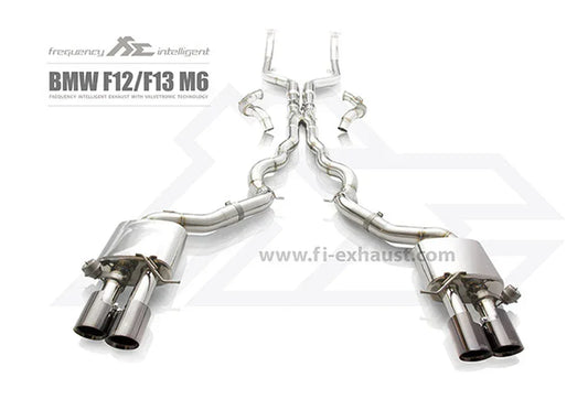 Kies-Motorsports Fi EXHAUST BMW F12/F13 M6 Valvetronic Catback Exhaust