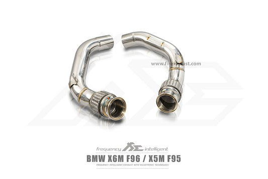 Kies-Motorsports Fi EXHAUST BMW F95 X5M/F96 X6M | 4.4TT S63 | 2020-2023 2nd Catless Downpipe