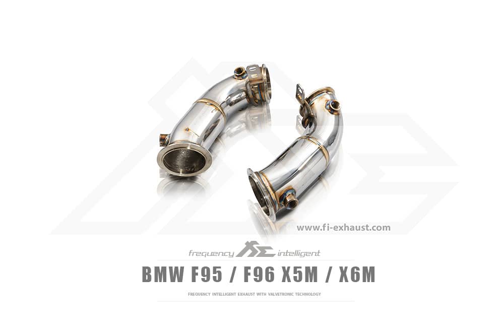 Kies-Motorsports Fi EXHAUST BMW F95 X5M/F96 X6M | 4.4TT S63 | 2020-2023 Sport 200 Cell Downpipe