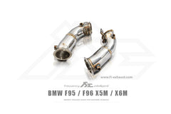 Kies-Motorsports Fi EXHAUST BMW F95 X5M/F96 X6M | 4.4TT S63 | 2020-2023 Sport 200 Cell Downpipe
