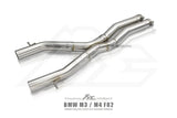 Kies-Motorsports Fi Exhaust BMW Fi Exhaust F80 M3 / Competition |3.0T S55|2014-2020+Front Pipe + Mid X-Pipe + Valvetronic Muffler + Quad Silver Tips (Retains OEM Valve Settings - No Remote)