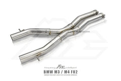 Kies-Motorsports Fi Exhaust BMW Fi Exhaust F80 M3 / Competition |3.0T S55|2014-2020+Front Pipe + Mid X-Pipe + Valvetronic Muffler + Quad Silver Tips (Retains OEM Valve Settings - No Remote)