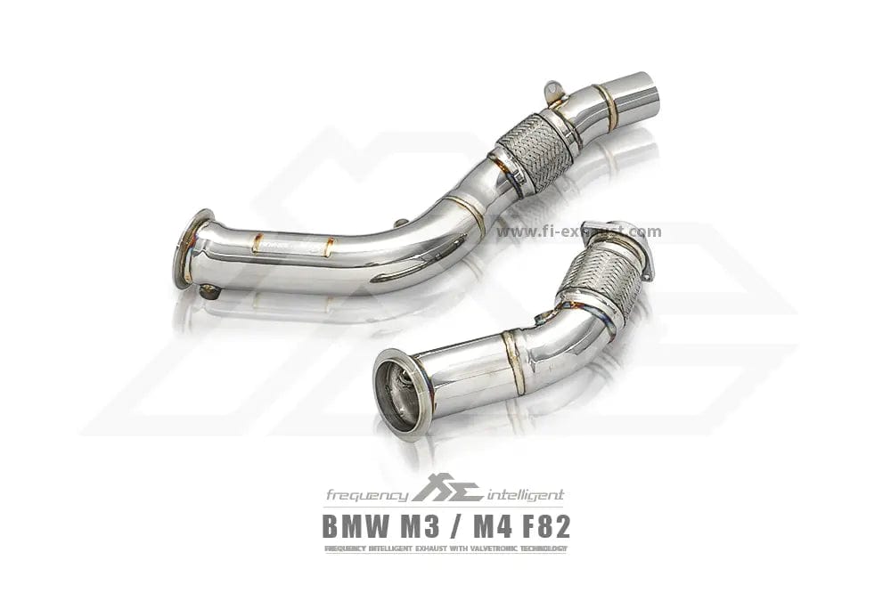 Kies-Motorsports Fi Exhaust BMW Fi Exhaust F80 M3 / Competition |3.0T S55|2014-2020+Front Pipe + Mid X-Pipe + Valvetronic Muffler + Quad Silver Tips (Retains OEM Valve Settings - No Remote)