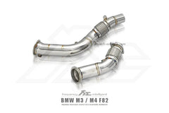Kies-Motorsports Fi Exhaust BMW Fi Exhaust F80 M3 / Competition |3.0T S55|2014-2020+Front Pipe + Mid X-Pipe + Valvetronic Muffler + Quad Silver Tips (Retains OEM Valve Settings - No Remote)
