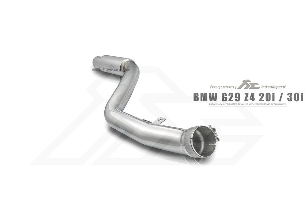 Kies-Motorsports Fi Exhaust BMW Fi Exhaust G29 Z4 20i |2.0T B48| 2019 +Front Pipe + Mid Pipe + Valvetronic Muffler + Dual Silver Tips (Retains OEM Valve Settings - No Remote)