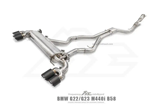 Kies-Motorsports Fi EXHAUST BMW G22/G23/G26 M440i | 3.0T B58 | 2021+ (Quad Tips) Valvetronic Catback Exhaust