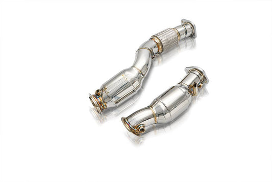Kies-Motorsports Fi EXHAUST BMW G80 M3/G82 M4 | 3.0TT S58 | 2021+ Sport 200 Cell Downpipe