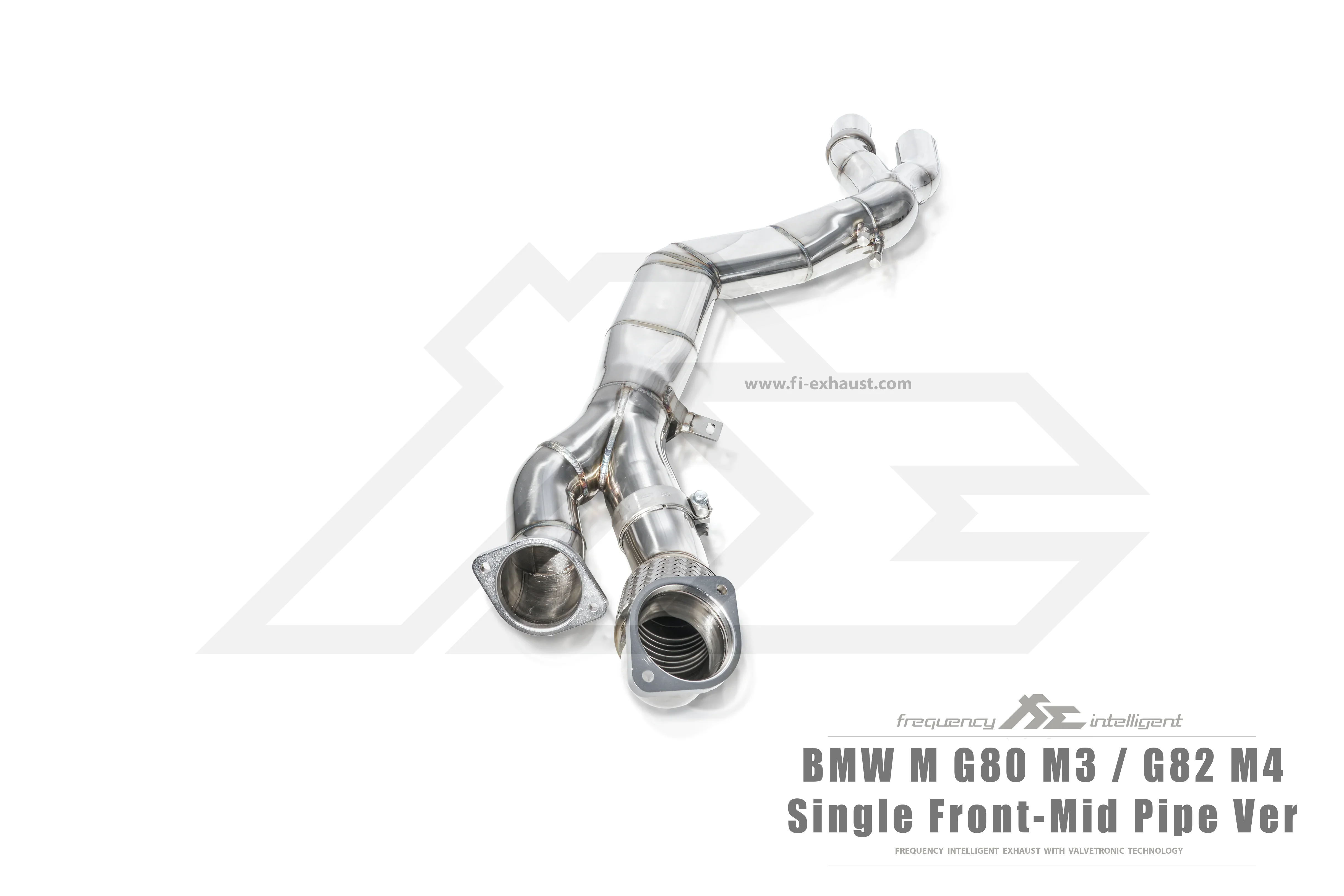 Kies-Motorsports Fi EXHAUST BMW G80 M3 / G82 M4 Single Front-Mid Pipe (Retains OEM Muffler) Exhaust