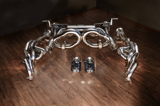 Kies-Motorsports Fi EXHAUST Lamborghini Huracan EVO | Race Version | 2019+ Valvetronic Muffler (OEM Valve Settings) Exhaust