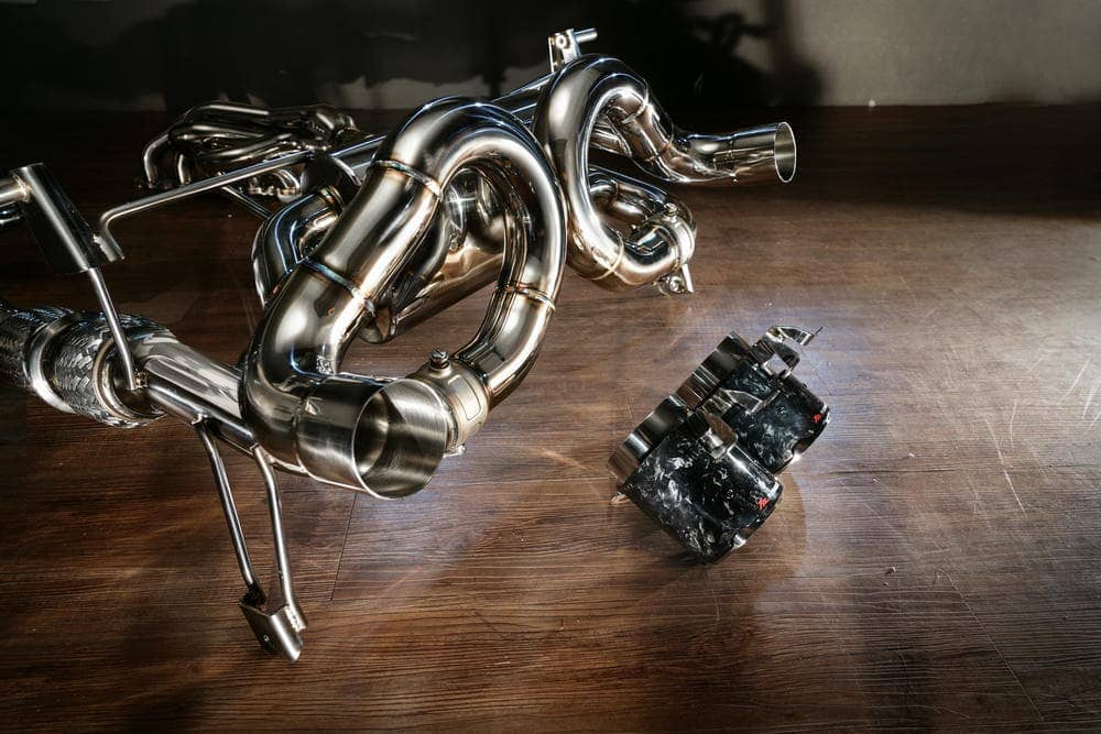 Kies-Motorsports Fi EXHAUST Lamborghini Huracan EVO | Race Version | 2019+ Valvetronic Muffler (OEM Valve Settings) Exhaust