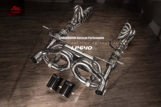 Kies-Motorsports Fi EXHAUST Lamborghini Huracan Performante LP640-4 Valvetronic Muffler Exhaust