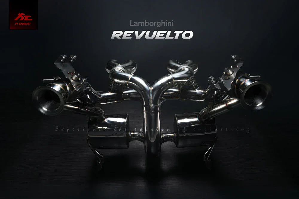 Kies-Motorsports Fi EXHAUST Lamborghini Revuelto CEL-Free Exhaust Package (Valvetronic Ver.)