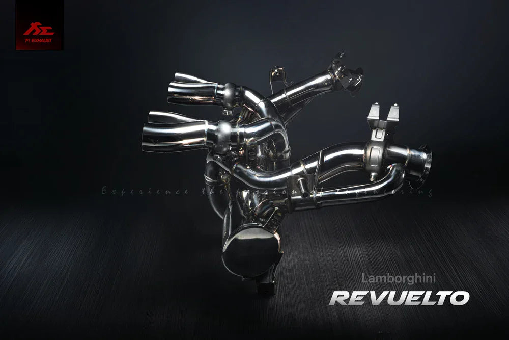 Kies-Motorsports Fi EXHAUST Lamborghini Revuelto CEL-Free Exhaust Package (Valvetronic Ver.)