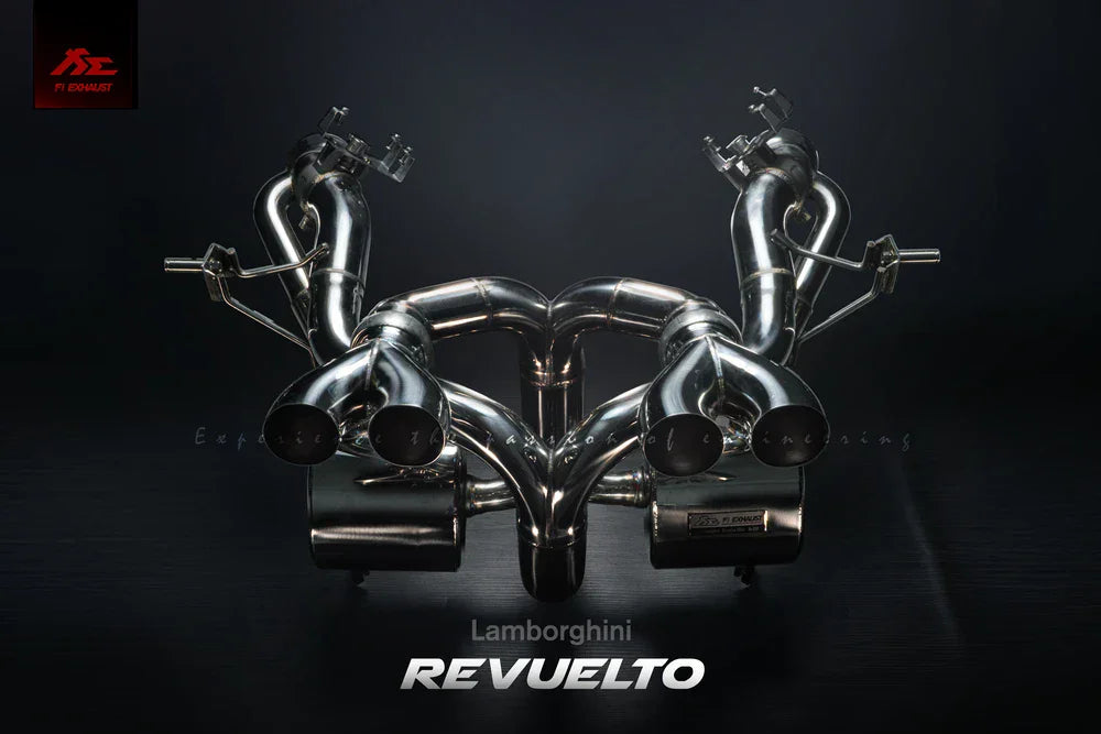 Kies-Motorsports Fi EXHAUST Lamborghini Revuelto CEL-Free Exhaust Package (Valvetronic Ver.)