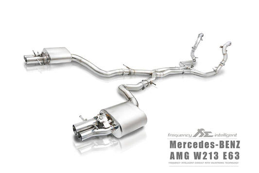 Kies-Motorsports Fi EXHAUST Mercedes-Benz W213 E63/E63S | 4.0TT M177 | 2017-2023 Valvetronic catback exhaust