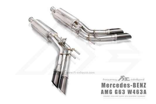 Kies-Motorsports Fi EXHAUST Mercedes-Benz W463A AMG G63 | 4.0TT M177 | Quad Tips | 2018+ Valvetronic Muffler Exhaust
