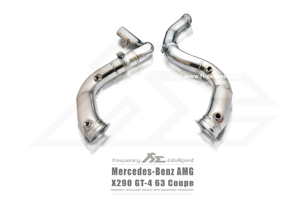 Kies-Motorsports Fi EXHAUST Mercedes-Benz X290 AMG GT63 | 4.0TT M177 | 2019+ Sport 200 Cell Downpipe