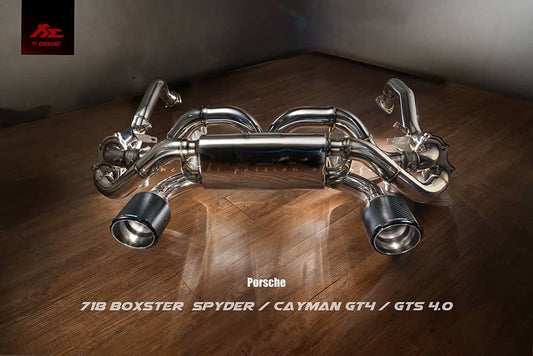 Kies-Motorsports Fi EXHAUST Porsche 718 GT4 RS | 2022+ Valvetronic Muffler Exhaust